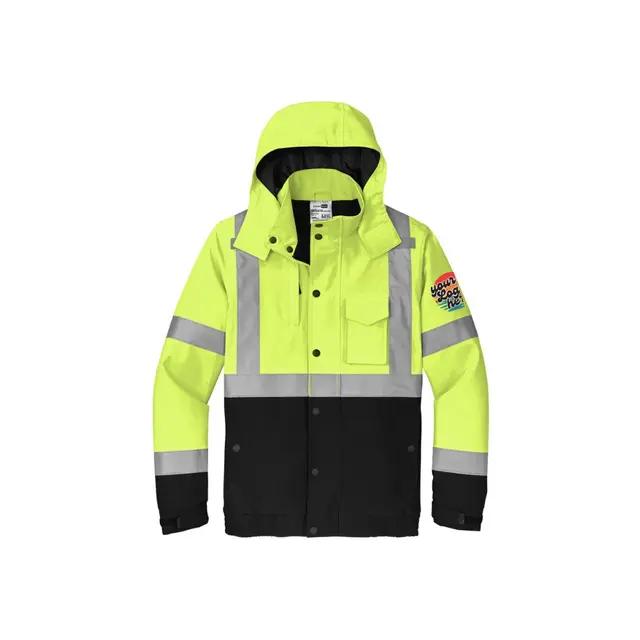 CornerStone® ANSI 107 Class 3 Waterproof Insulated Ripstop Bomber Jacket view 3