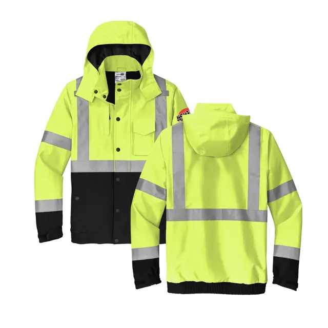 CornerStone® ANSI 107 Class 3 Waterproof Insulated Ripstop Bomber Jacket view 5