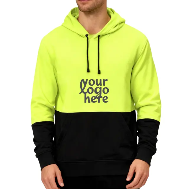 CornerStone® Enhanced Visibility Fleece Pullover Hoodie view 6