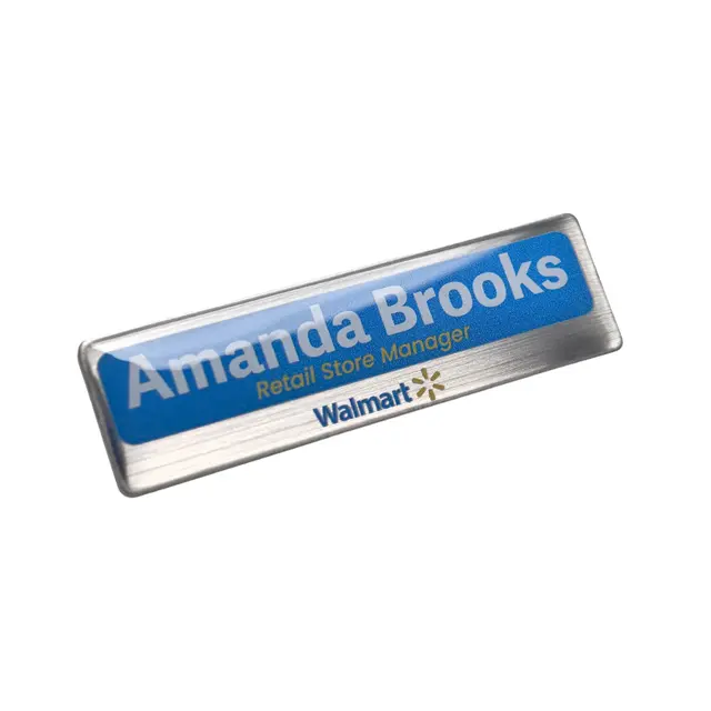 Epoxy Name Badge Buttons view 2