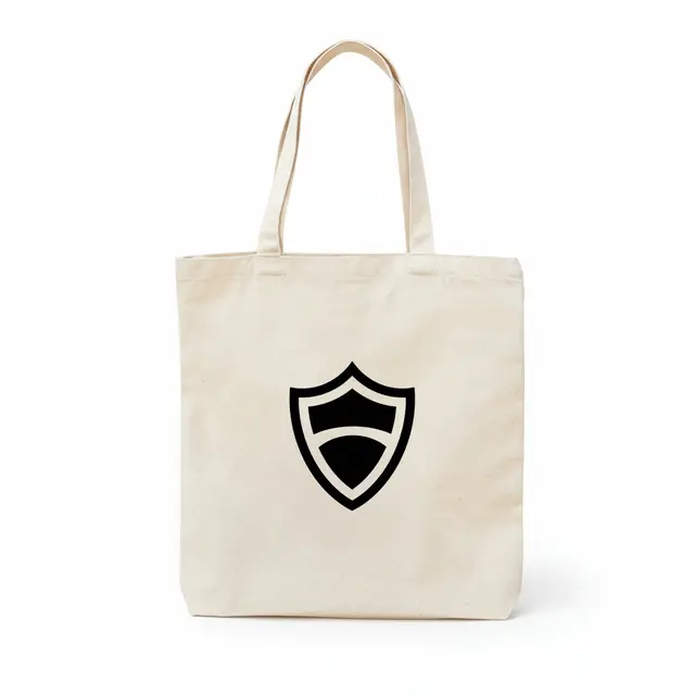 Eco-One Organic Cotton Tote Bags (Natural) view 3