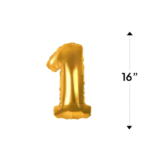 16" Number Balloon view 7