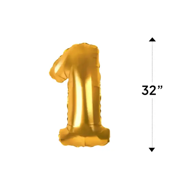 32" Number Balloon view 7