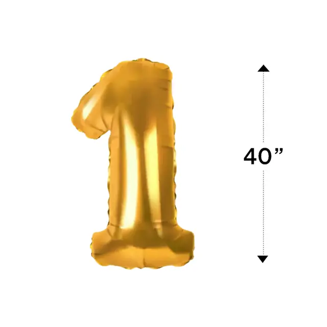 40" Number Balloon view 7