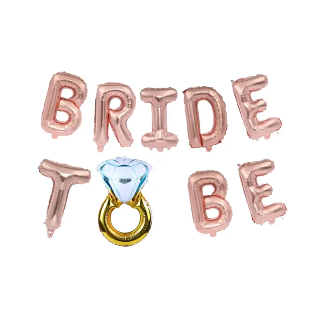 "Bride to Be" Letter Balloon view 5