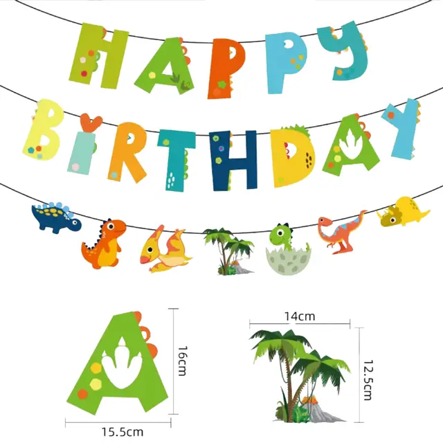 Dinosaur Theme Birthday Kit view 5