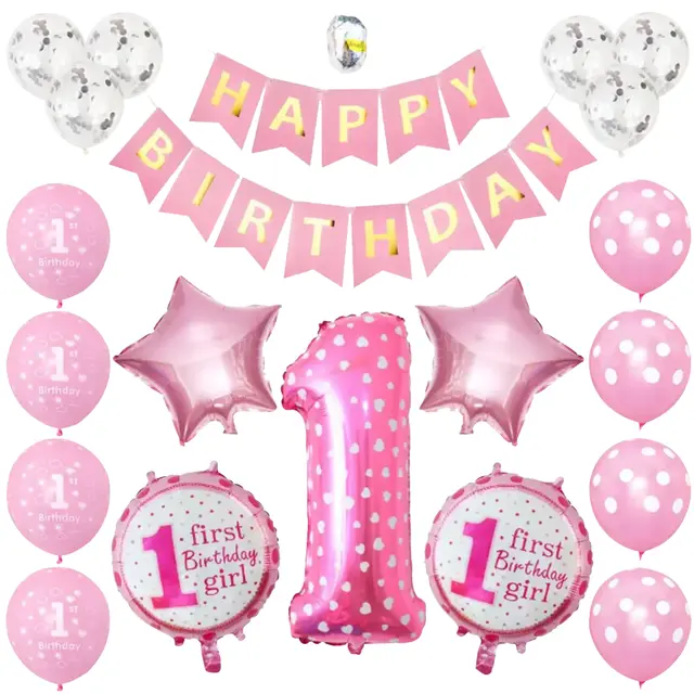 1st Birthday Kit (Girl) view 5