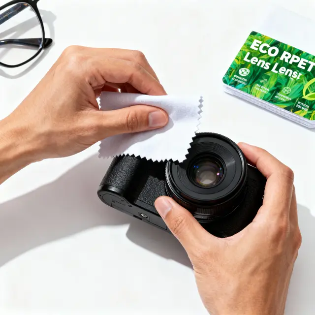 Eco-Friendly Microfiber Lens Cloth view 3