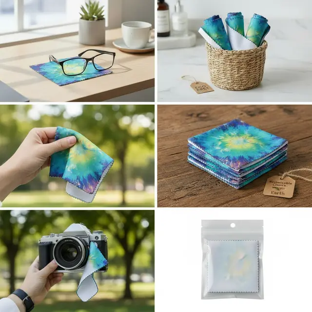 Eco-Friendly Microfiber Lens Cloth view 6