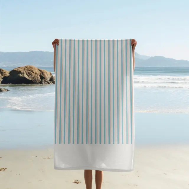 Eco-Friendly Sublimated Beach Towels view 8