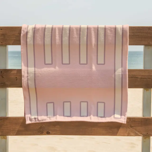 Eco-Friendly Sublimated Beach Towels view 9