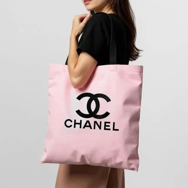 Cotton Grocery Tote Bags view 10