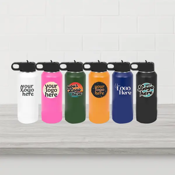 32 oz Stainless Steel Water Bottle view 4