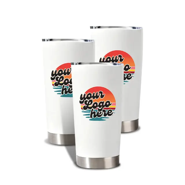 20 oz Stainless Steel Vacuum Insulated Tumbler view 7