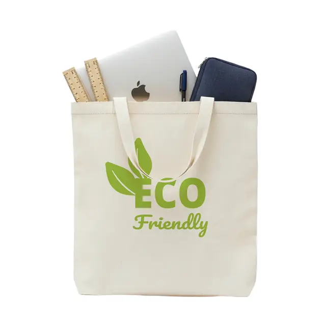 Heavy Weight Economy Tote Bags (Natural) view 6
