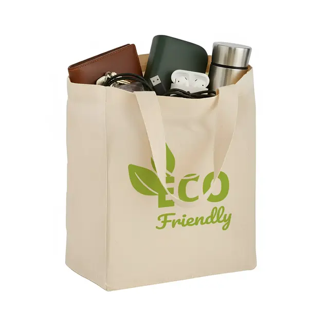 Small Cotton Canvas Tote Bags view 6