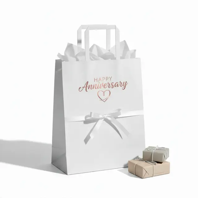 Paper Shopping Bag With Handles view 8