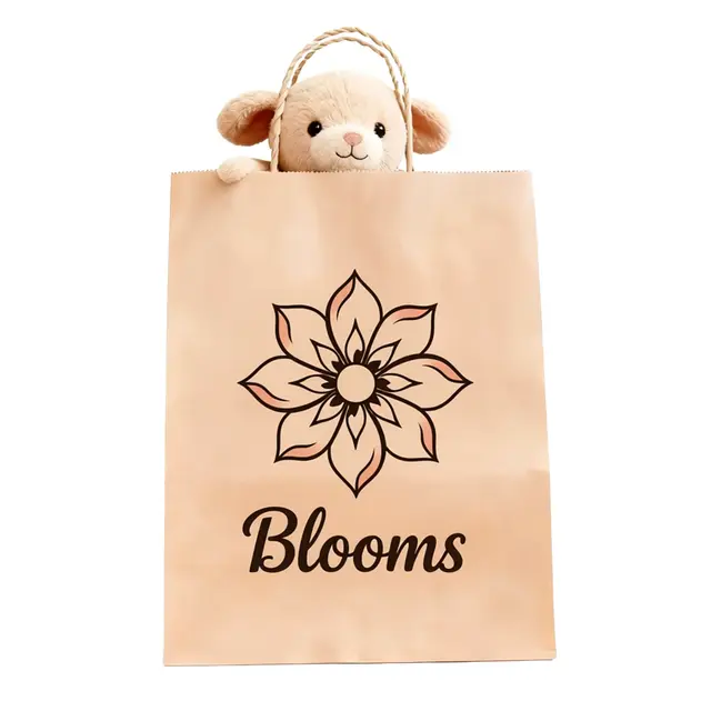 Paper Shopping Bags with Twisted Handle view 5