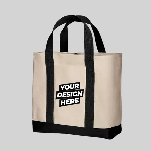 Tone Cotton Canvas Bags view 1