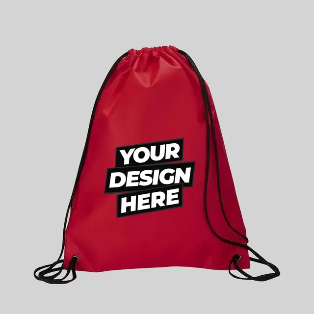 Custom Drawstring Backpacks view 1