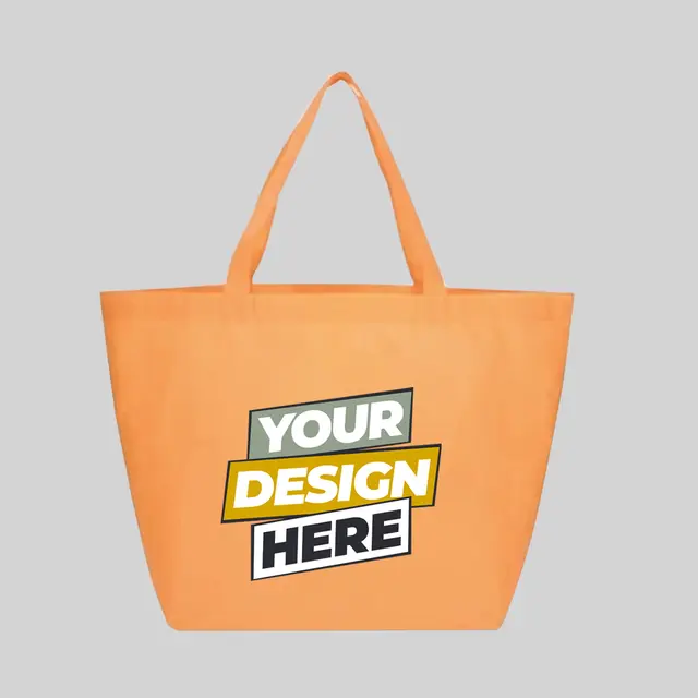Large Budget Shopper Tote Bags view 1