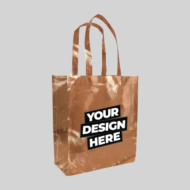Laminated Tote Bags view 1