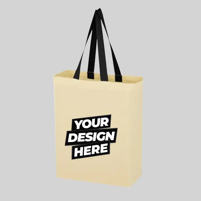 Cotton Tote Bags (Natural) view 1