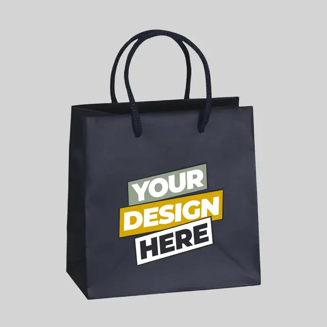 Recyclable Matte Tote Bags view 1