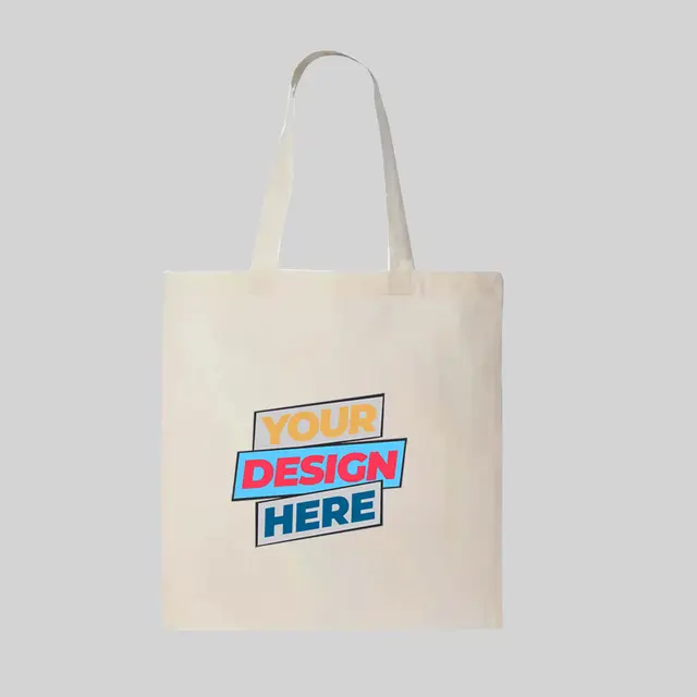 Heavy Duty Eco Cotton Tote Bags (Natural) view 1