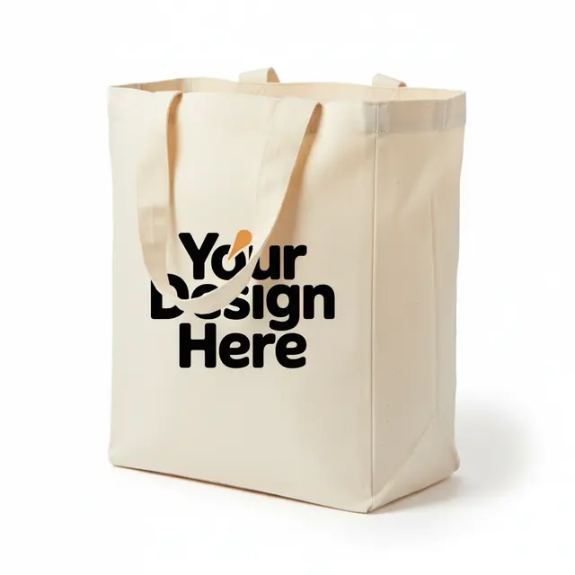 Small Cotton Canvas Tote Bags view 2