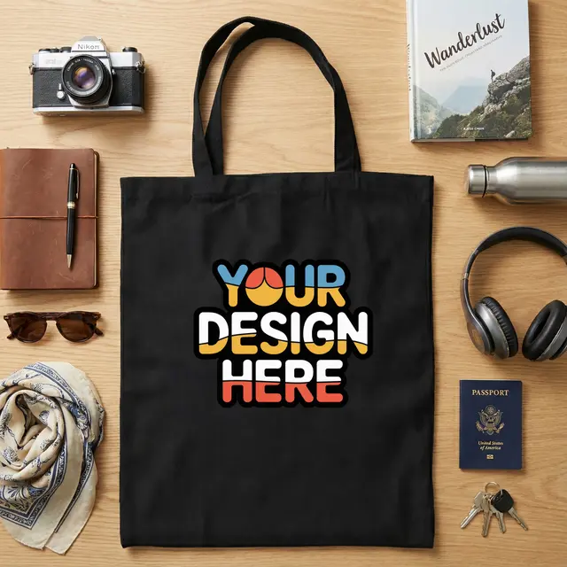 Economy Cotton Tote Bags view 4
