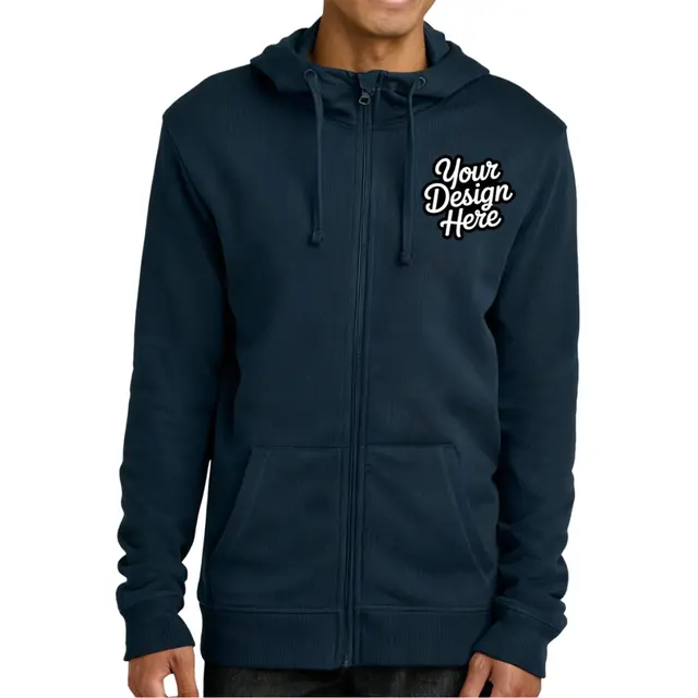 Tentree Organic Cotton Fleece Full-Zip Hoodie view 6