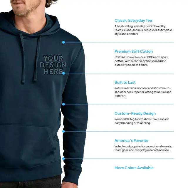 Tentree Organic Cotton Fleece Classic Hoodie view 2