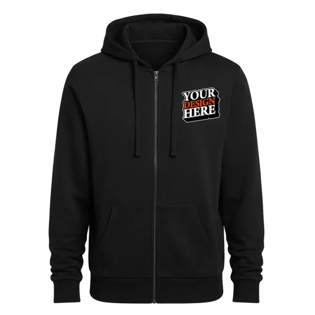 Allmade Unisex Organic French Terry Full-Zip Hoodie view 3