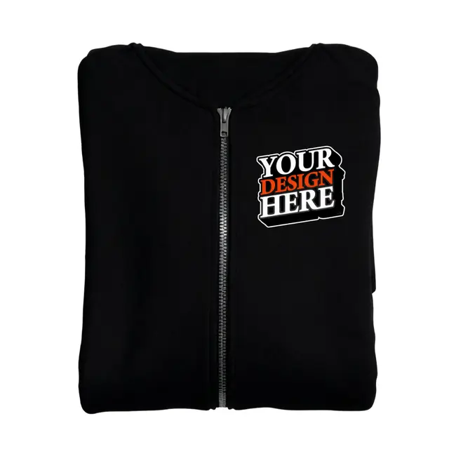 Allmade Unisex Organic French Terry Full-Zip Hoodie view 4