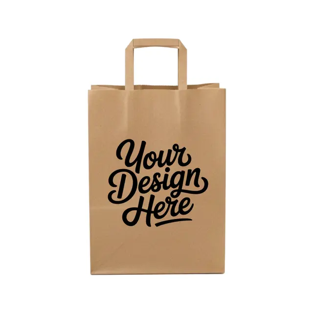 Paper Shopping Bag With Handles view 3
