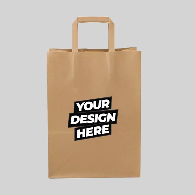 Paper Shopping Bag With Handles view 1