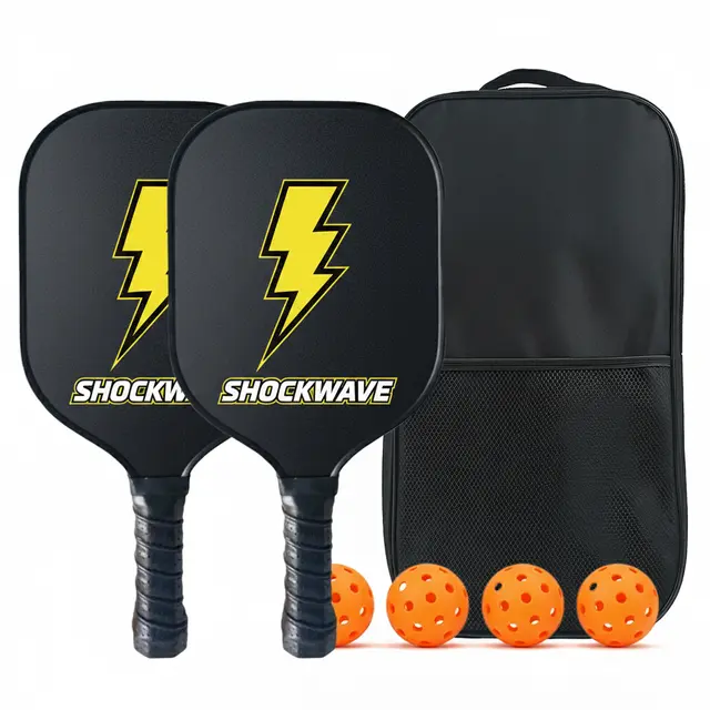 3K-T700 Carbon Fiber Pickleball Paddle Set view 5