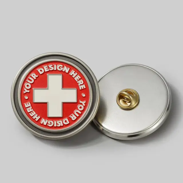 Soft Enamel Safety Award Pins view 1
