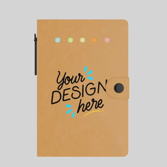 Small Snap Notebook with Desk Essentials view 1