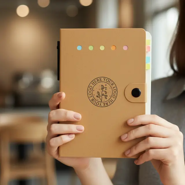 Small Snap Notebook with Desk Essentials view 3