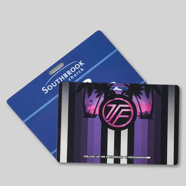 Custom Premium+ Thick ID Name Badges view 1