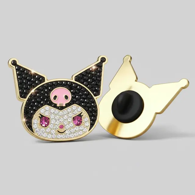 Rhinestone Lapel Pins view 1