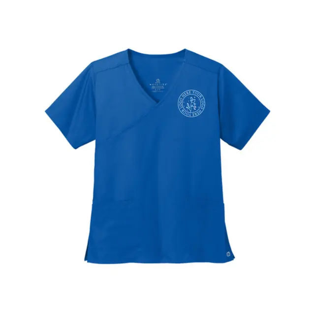 Wink® Women’s WorkFlex™ Mock Wrap Top view 4