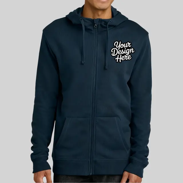 Tentree Organic Cotton Fleece Full-Zip Hoodie view 1