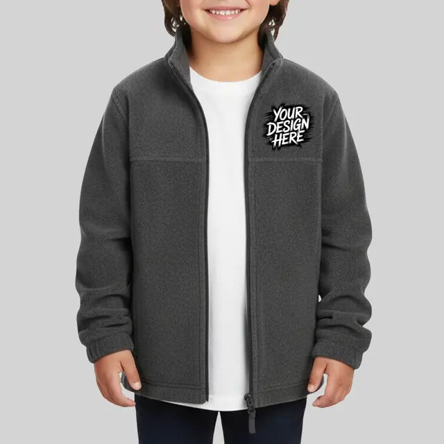 Youth Full-Zip Fleece view 1