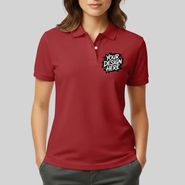 Ladies' Softstyle Double Pique Polo view 1