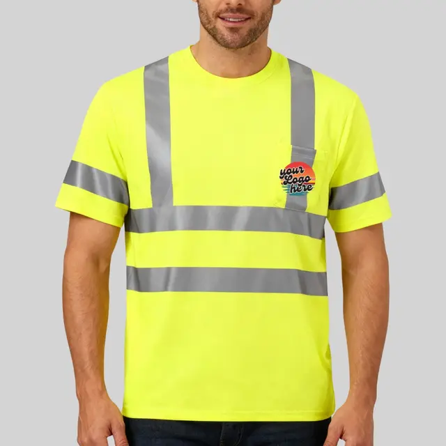 CornerStone® ANSI 107 Class 3 Short Sleeve Snag-Resistant Reflective T-Shirt view 1