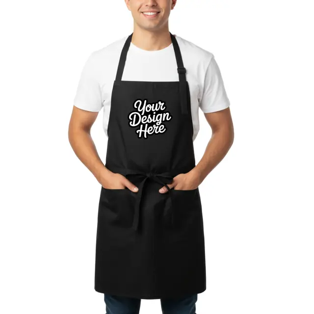 Port Authority ® Full-Length Two-Pocket Bib Apron view 5
