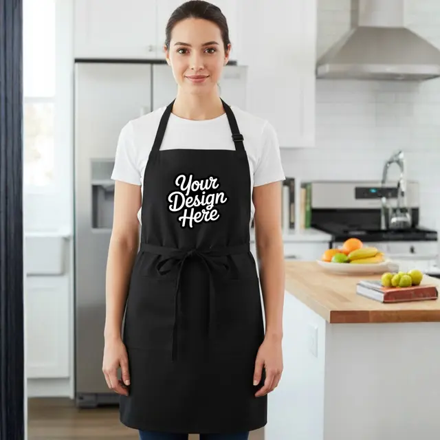Port Authority ® Full-Length Two-Pocket Bib Apron view 4